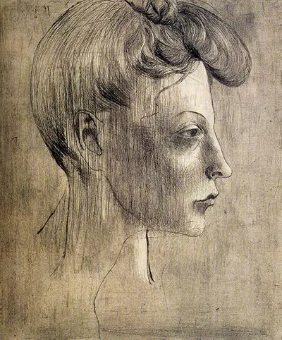 Woman's Profile Pablo Picasso